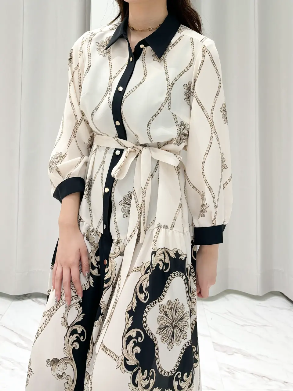 GRACE CONTINENTAL 山﨑 茉以 コーディネート画像