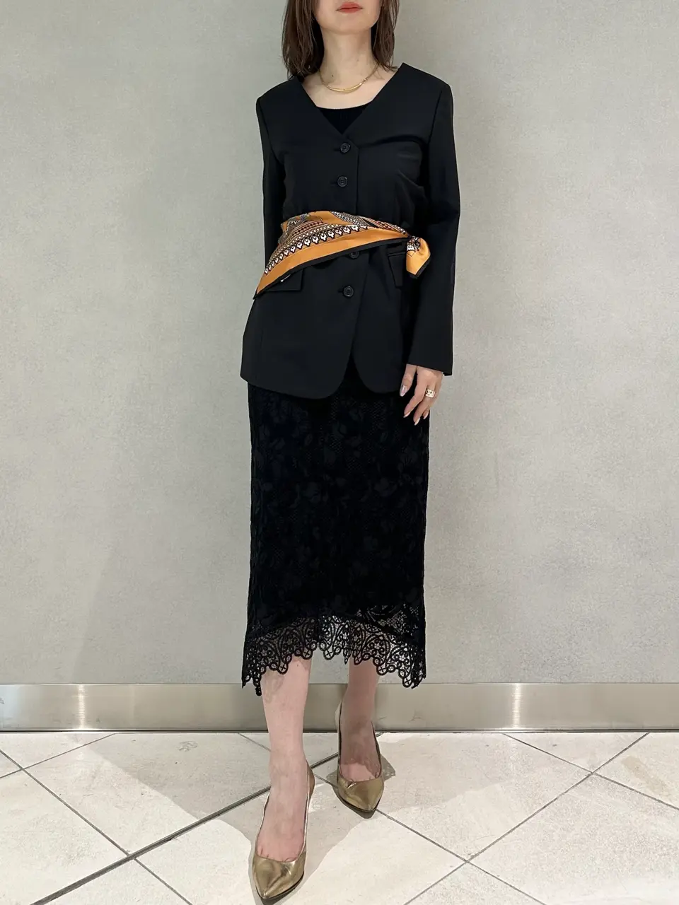 GRACE CONTINENTAL Kogane. コーディネート画像