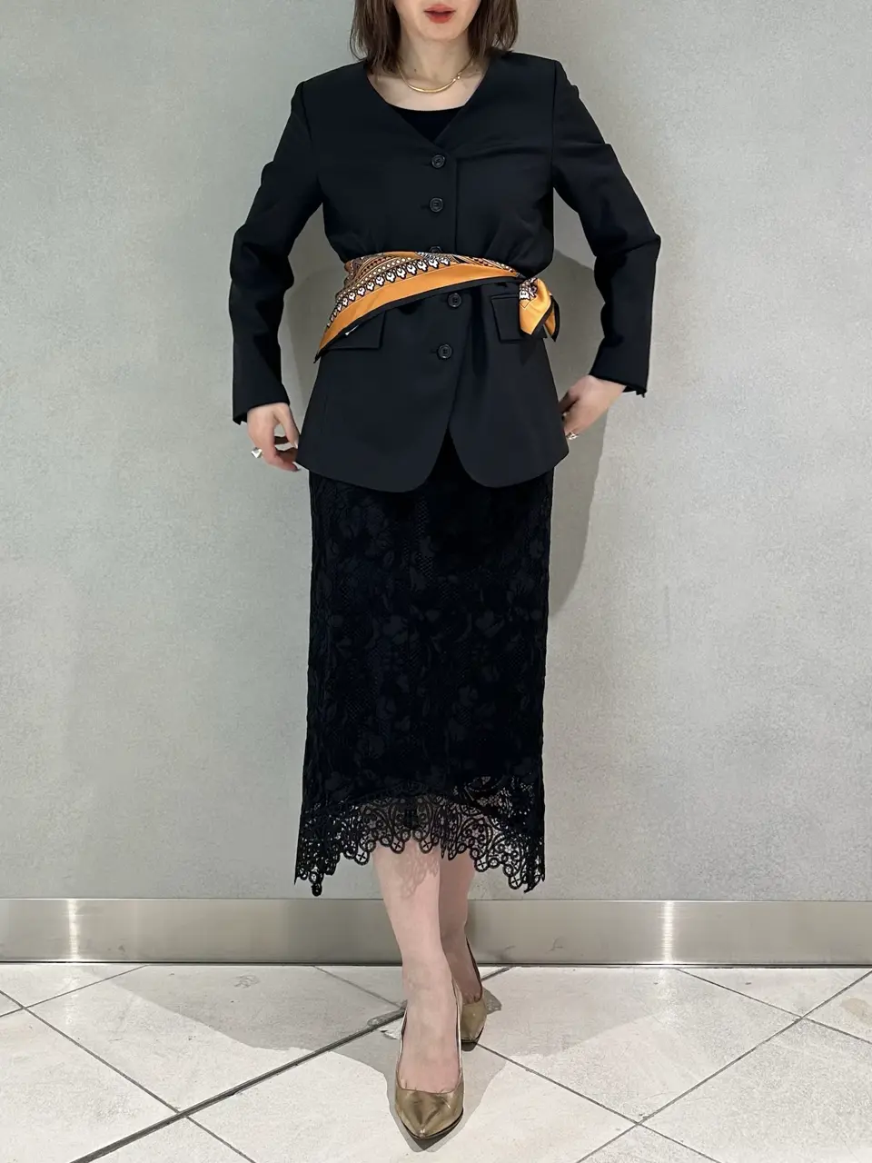 GRACE CONTINENTAL Kogane. コーディネート画像