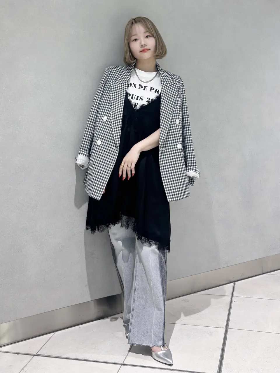 GRACE CONTINENTAL SAYUMI Nagashima コーディネート画像