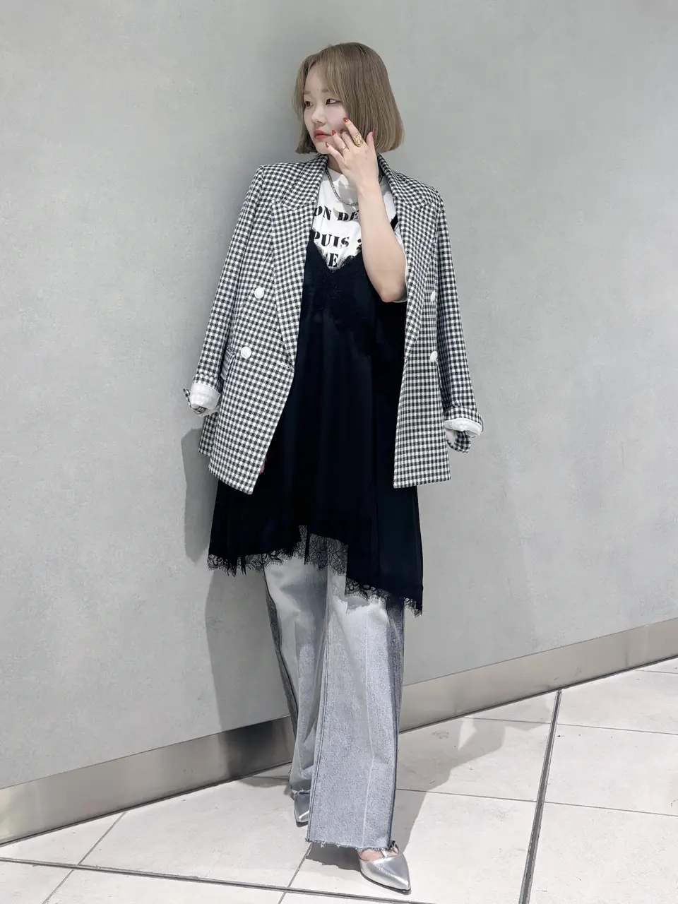 GRACE CONTINENTAL SAYUMI Nagashima コーディネート画像