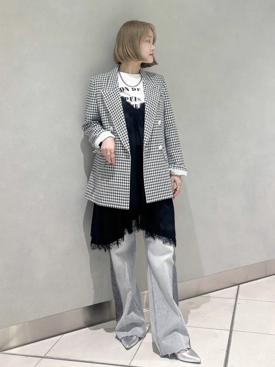 GRACE CONTINENTAL SAYUMI Nagashima コーディネート画像