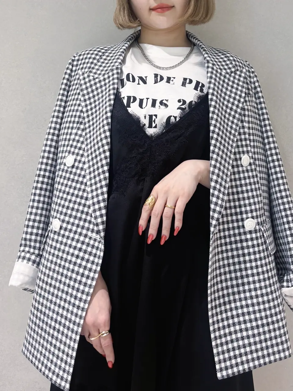 GRACE CONTINENTAL SAYUMI Nagashima コーディネート画像