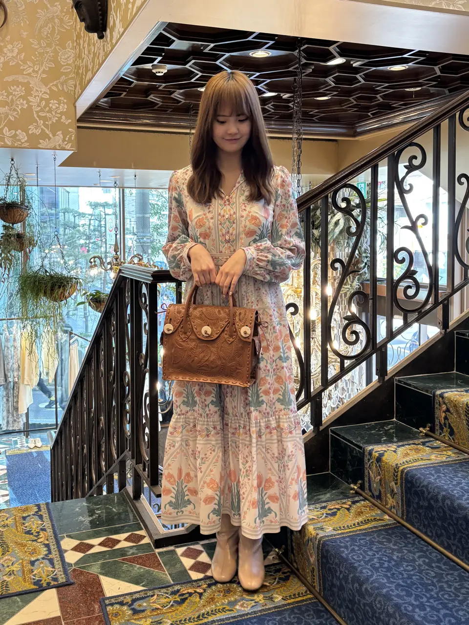 GRACE CONTINENTAL adachi miyuki コーディネート画像