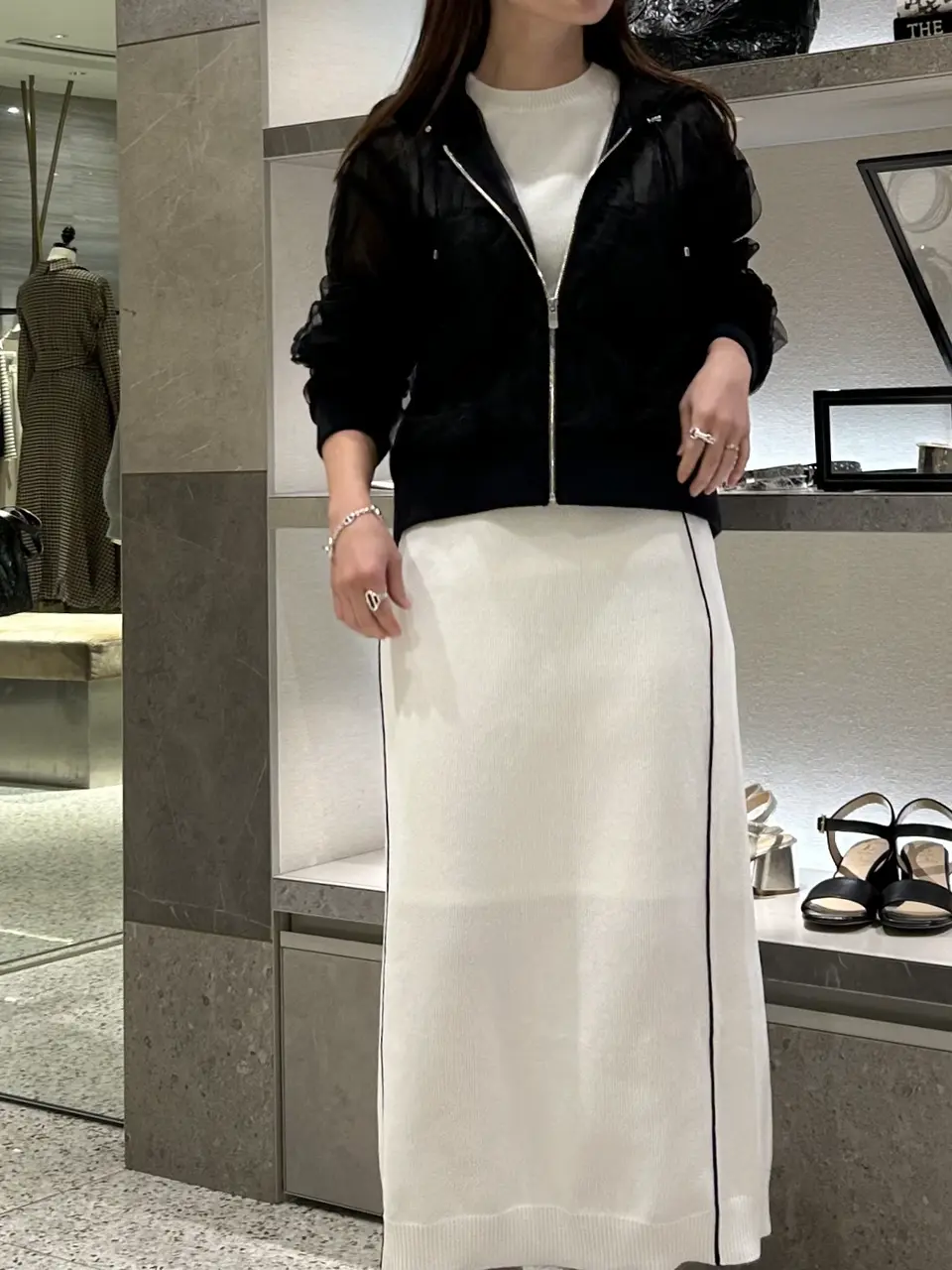 GRACE CONTINENTAL 古川温子 コーディネート画像