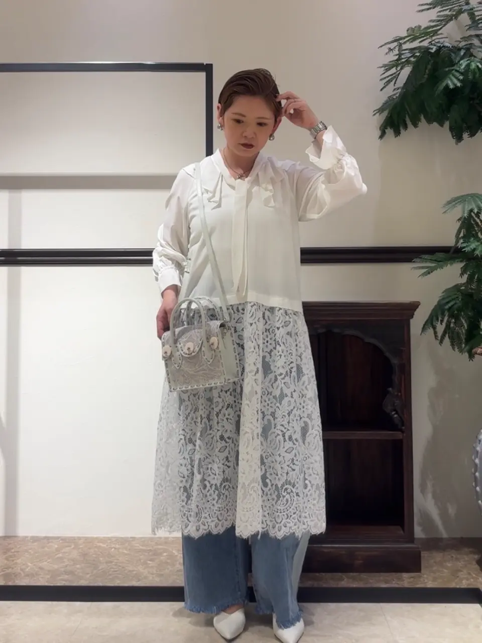 GRACE CONTINENTAL N.YURI コーディネート画像