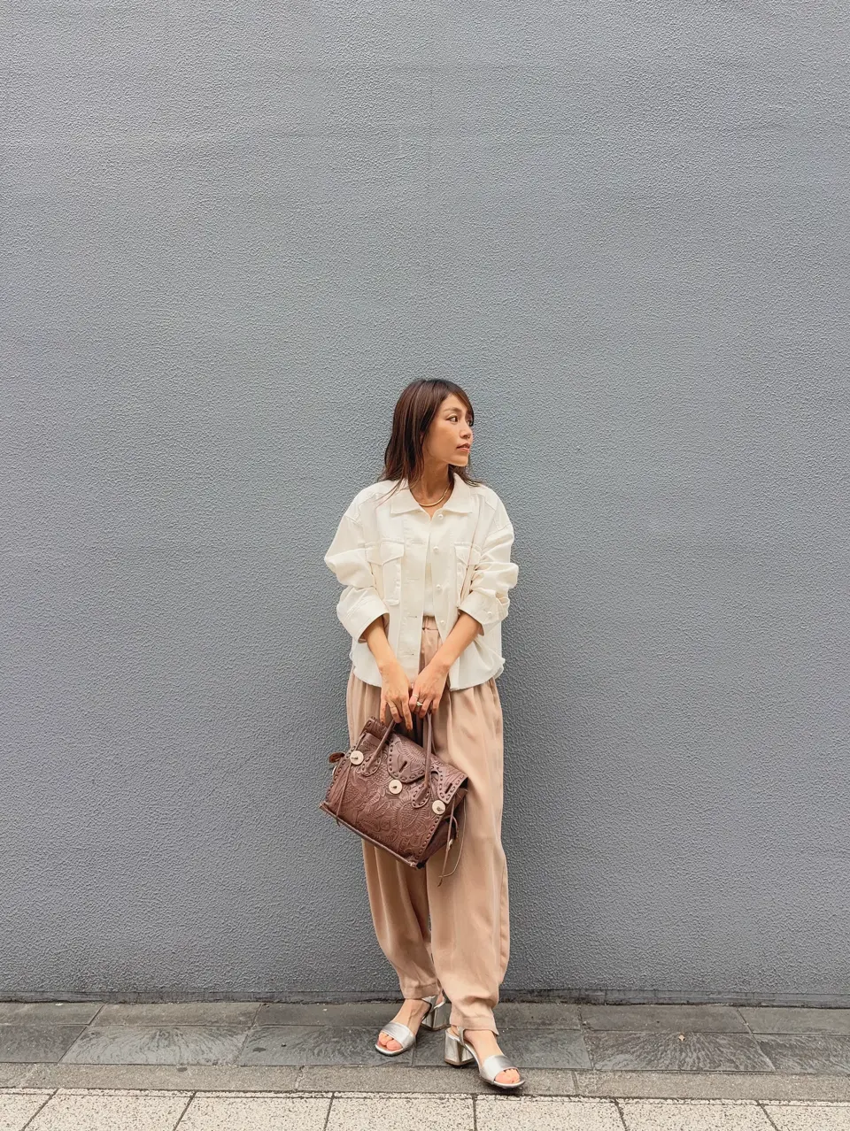 GRACE CONTINENTAL yukimi yonee コーディネート画像