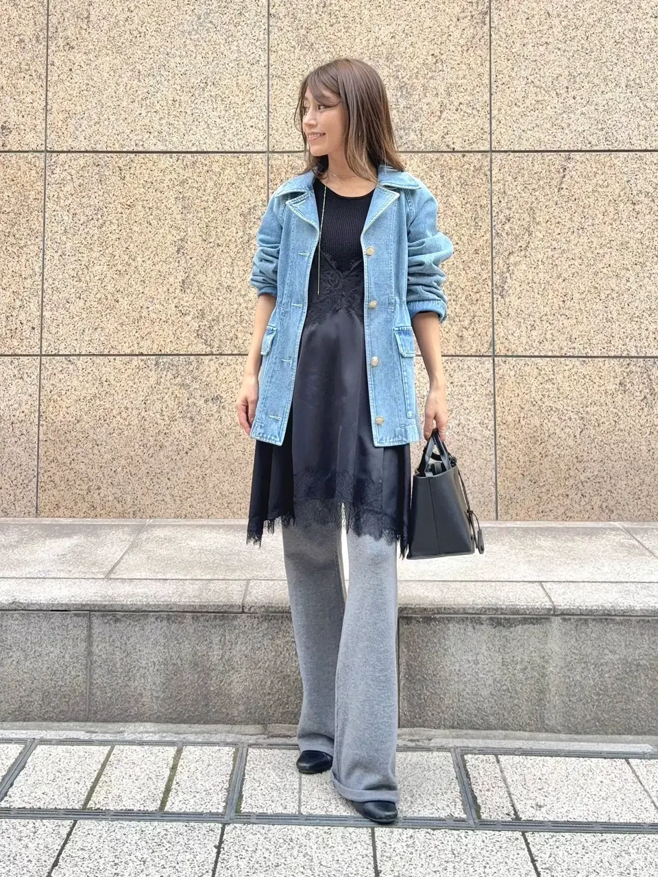 GRACE CONTINENTAL yukimi yonee コーディネート画像