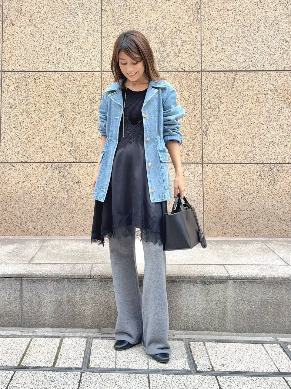 GRACE CONTINENTAL yukimi yonee コーディネート画像