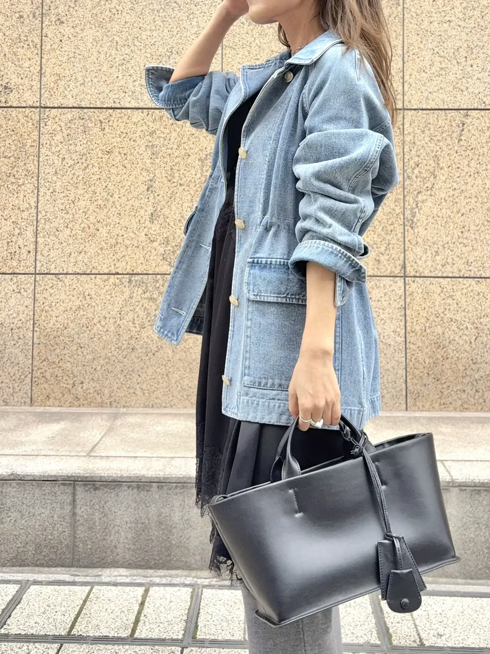 GRACE CONTINENTAL yukimi yonee コーディネート画像