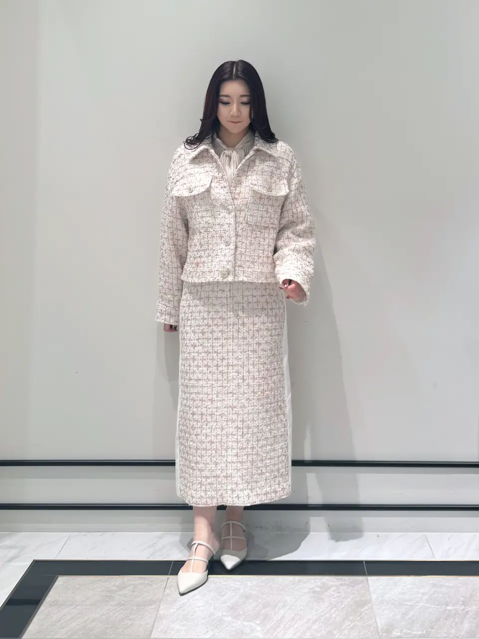 GRACE CONTINENTAL MOMOKO コーディネート画像