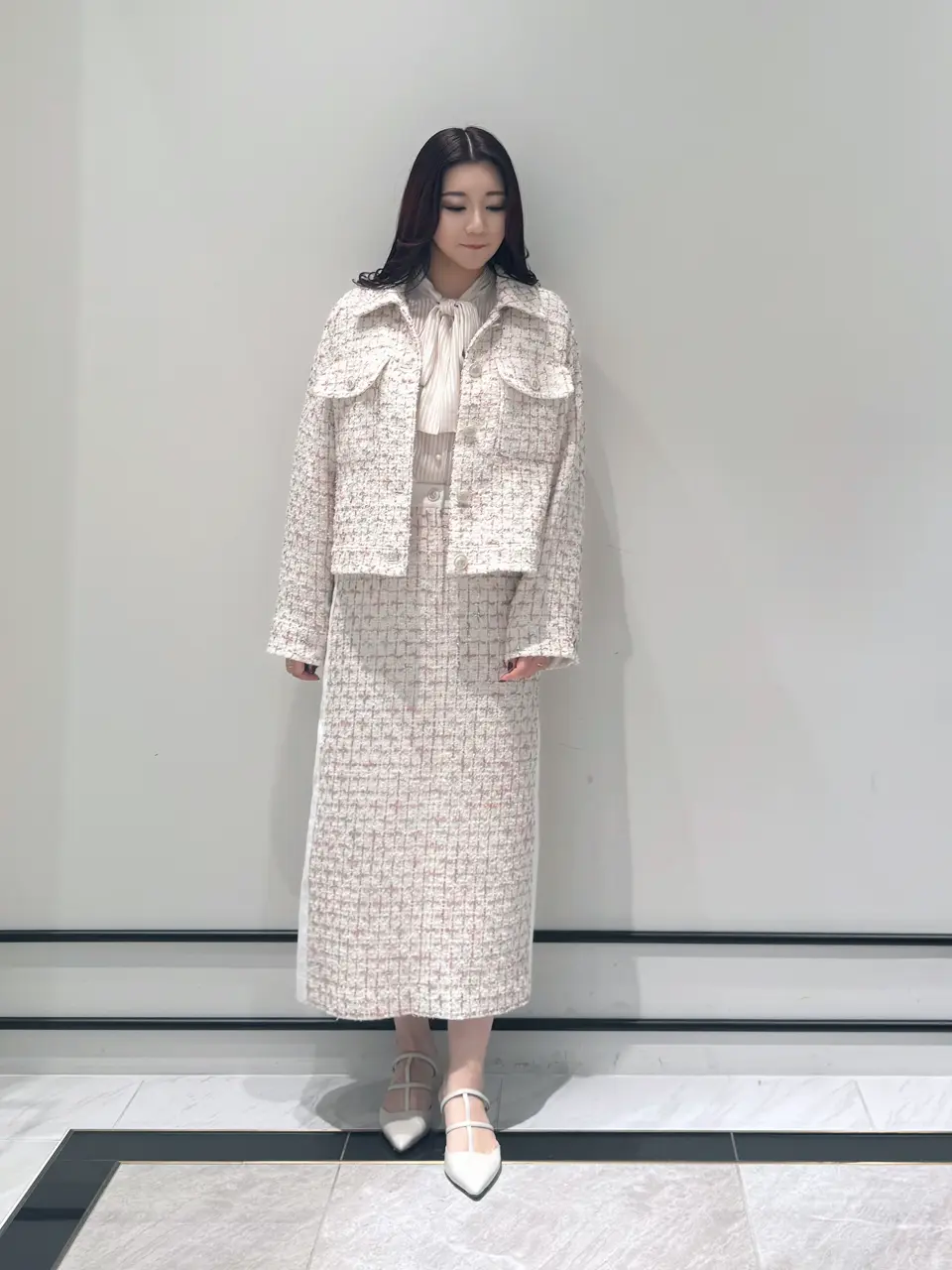 GRACE CONTINENTAL MOMOKO コーディネート画像