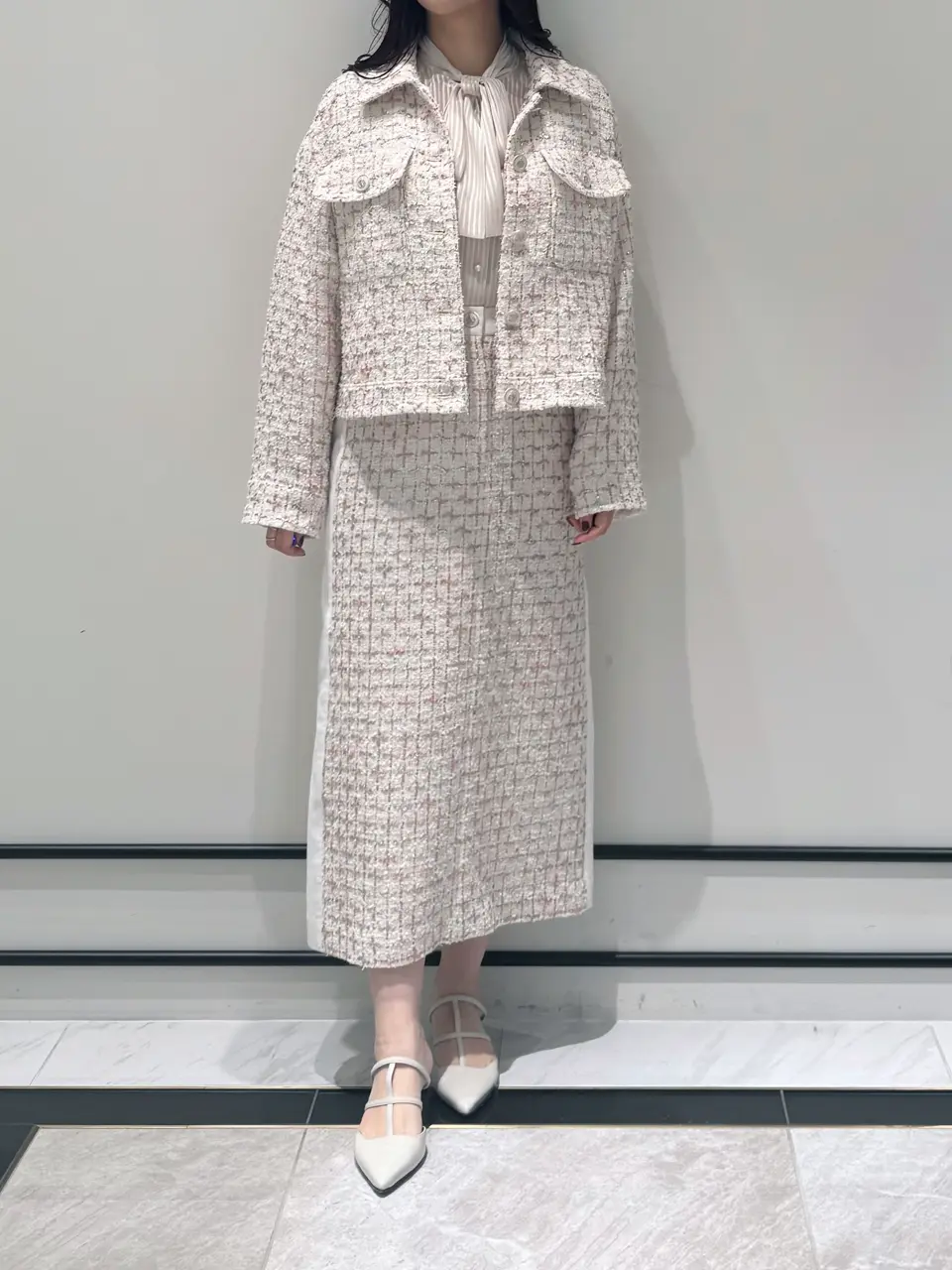 GRACE CONTINENTAL MOMOKO コーディネート画像