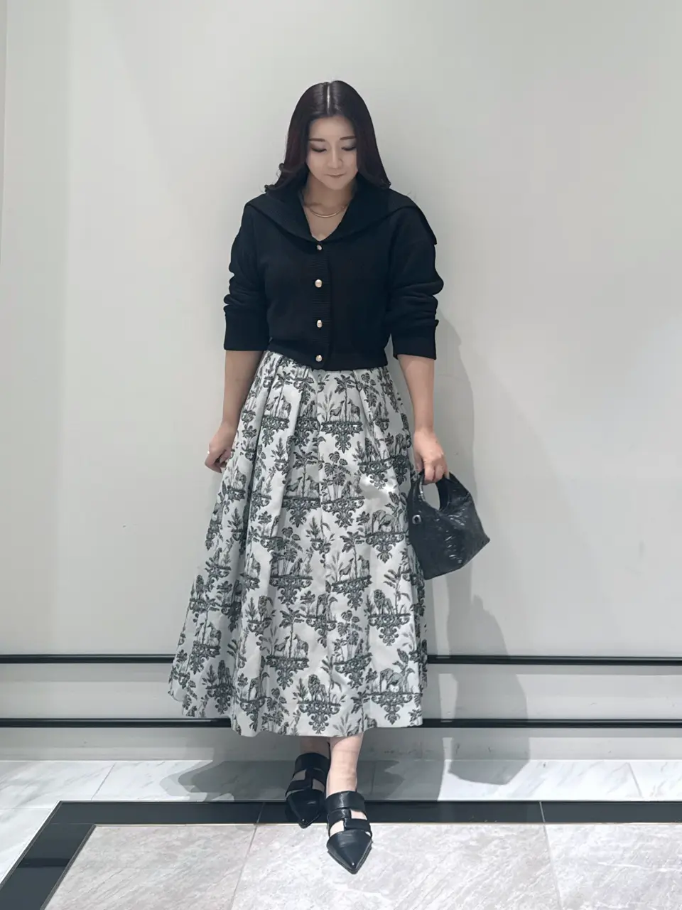 GRACE CONTINENTAL MOMOKO コーディネート画像