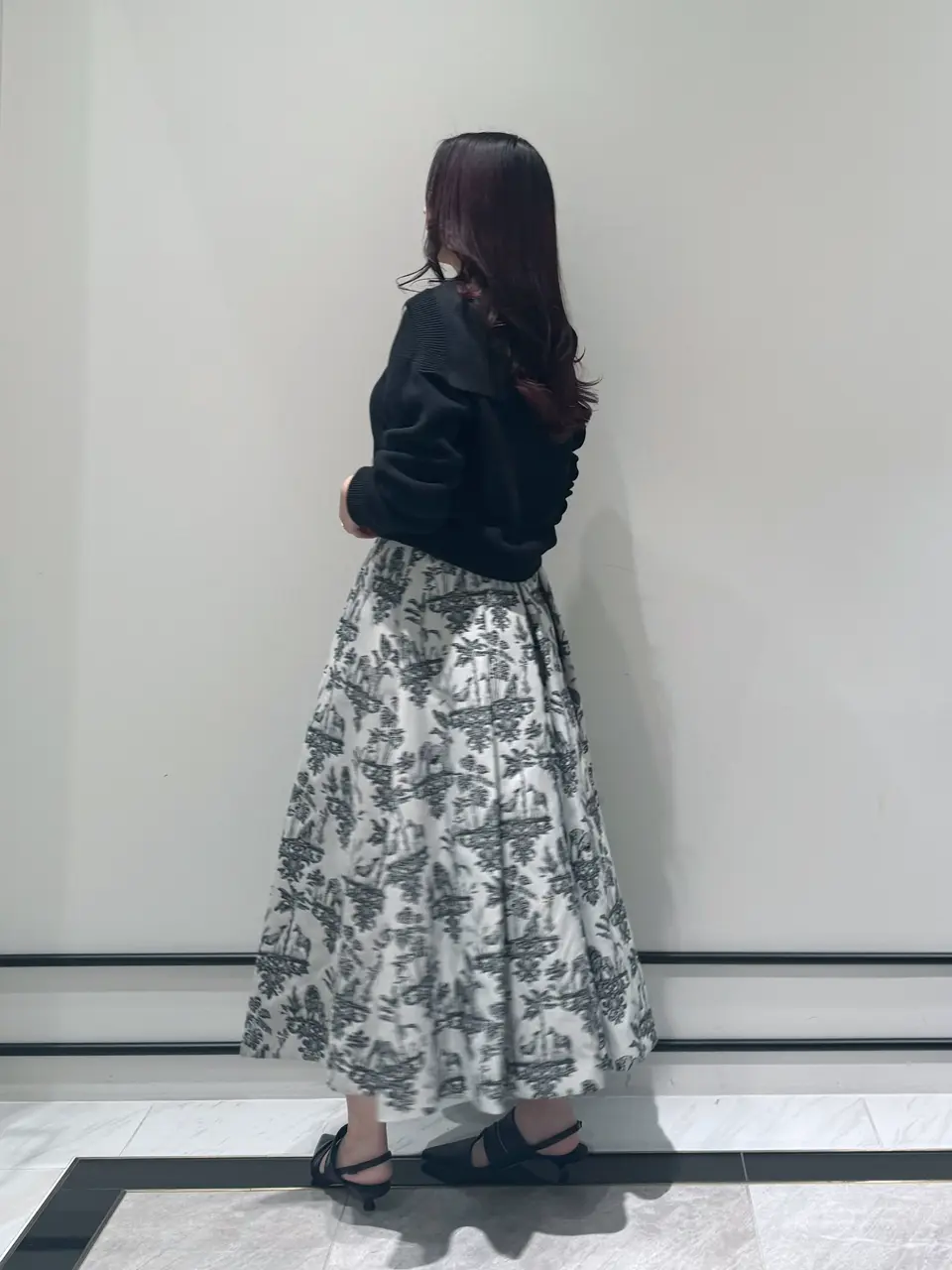 GRACE CONTINENTAL MOMOKO コーディネート画像