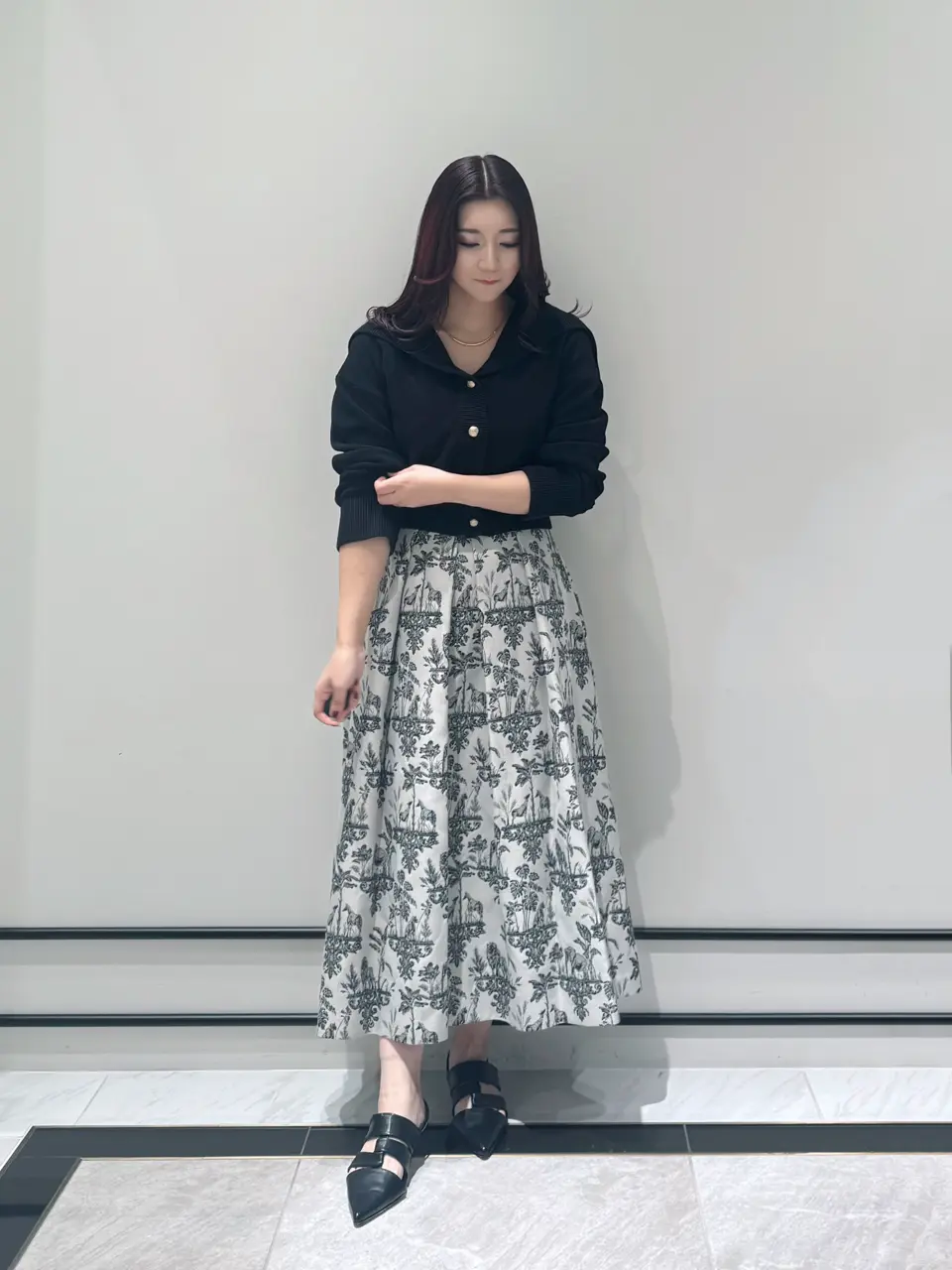 GRACE CONTINENTAL MOMOKO コーディネート画像