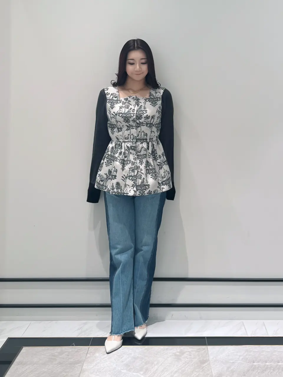 GRACE CONTINENTAL MOMOKO コーディネート画像