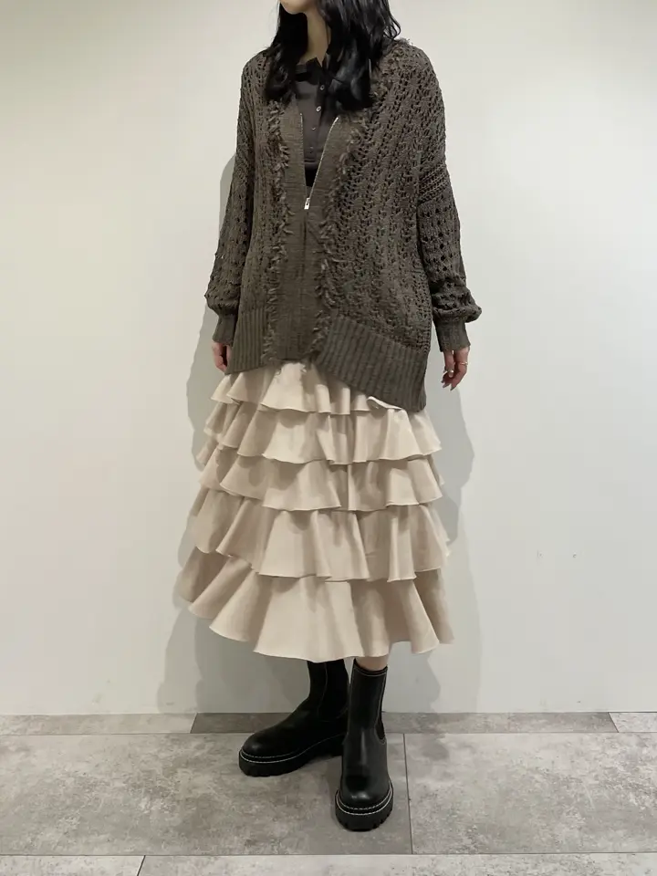 GRACE CONTINENTAL 端場 わかな コーディネート画像