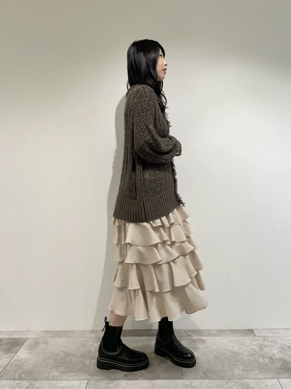 GRACE CONTINENTAL 端場 わかな コーディネート画像