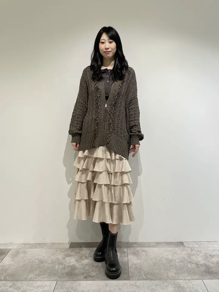 GRACE CONTINENTAL 端場 わかな コーディネート画像