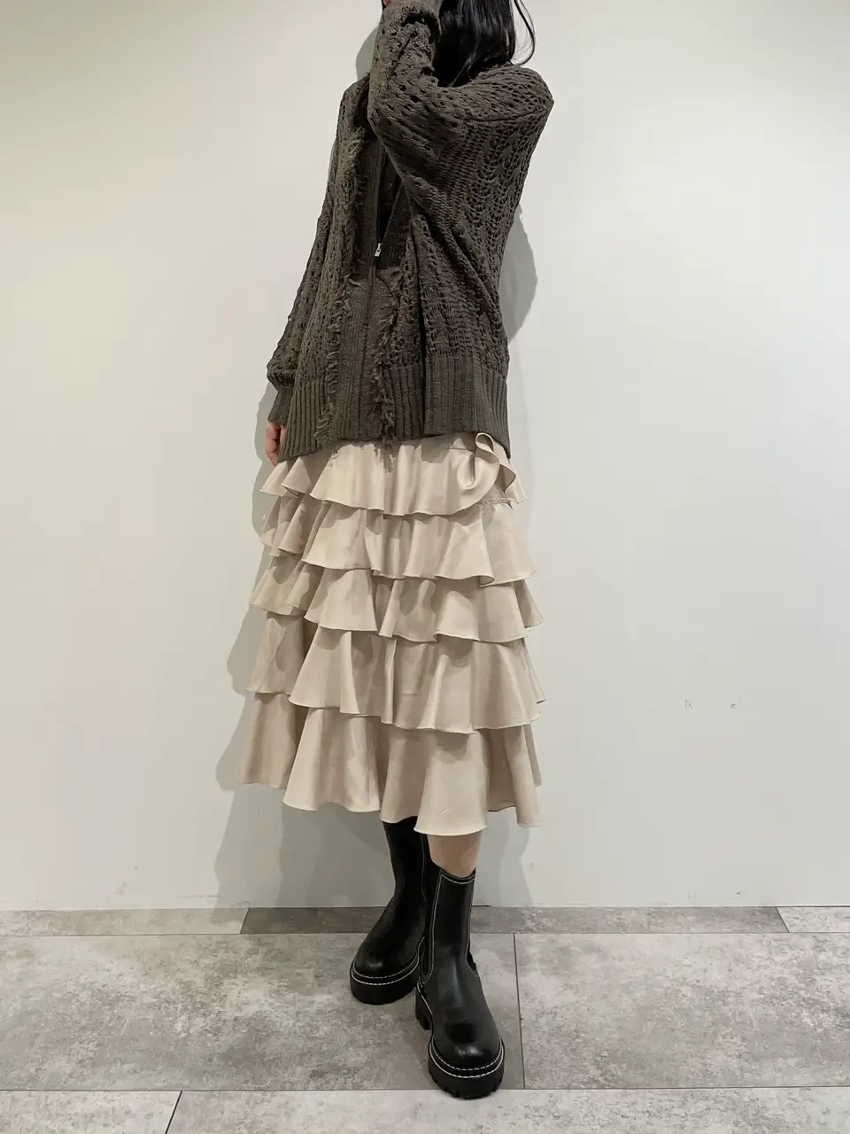 GRACE CONTINENTAL 端場 わかな コーディネート画像