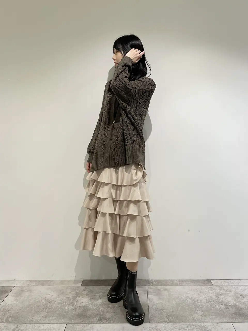 GRACE CONTINENTAL 端場 わかな コーディネート画像