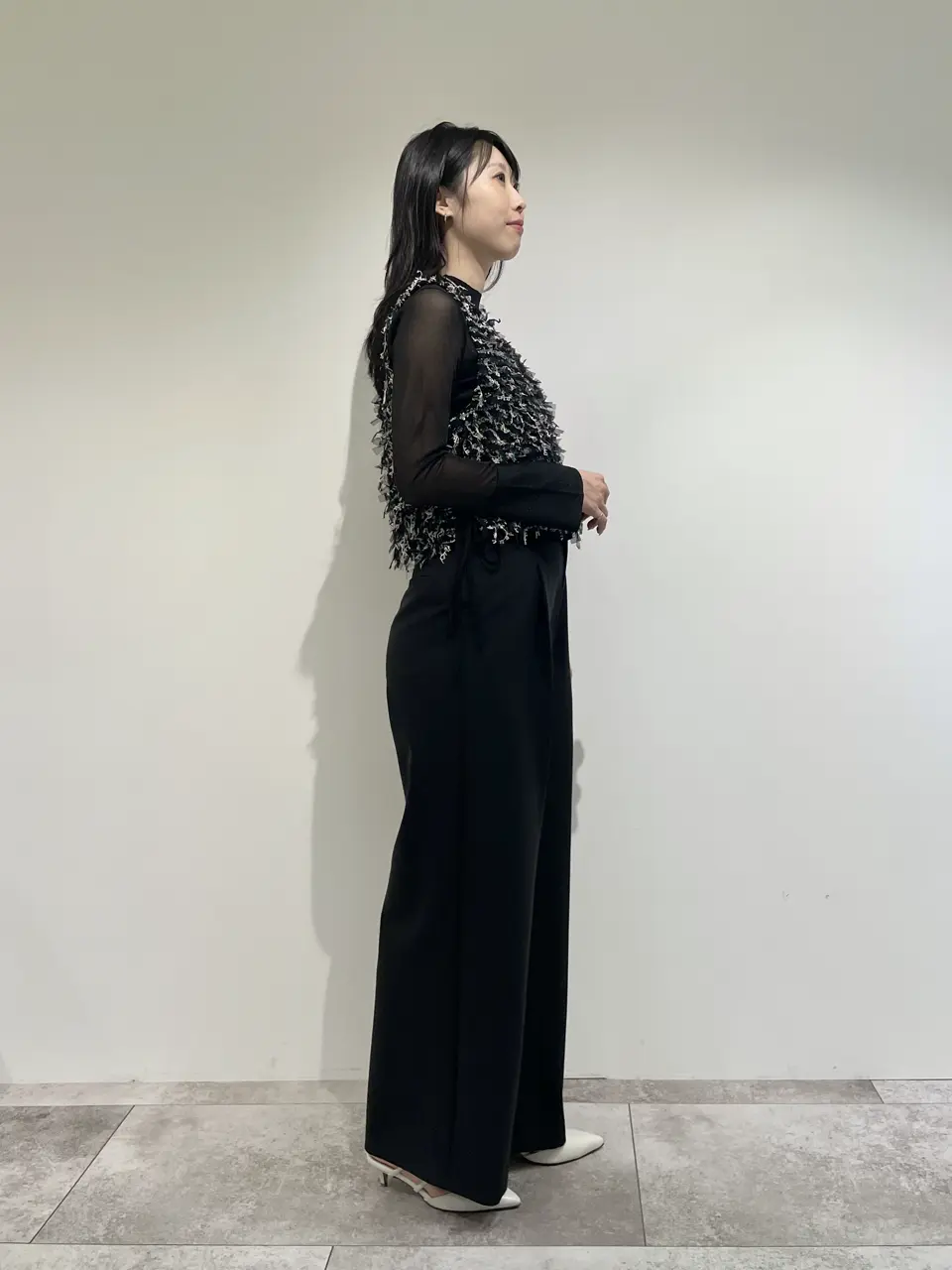 GRACE CONTINENTAL 端場 わかな コーディネート画像