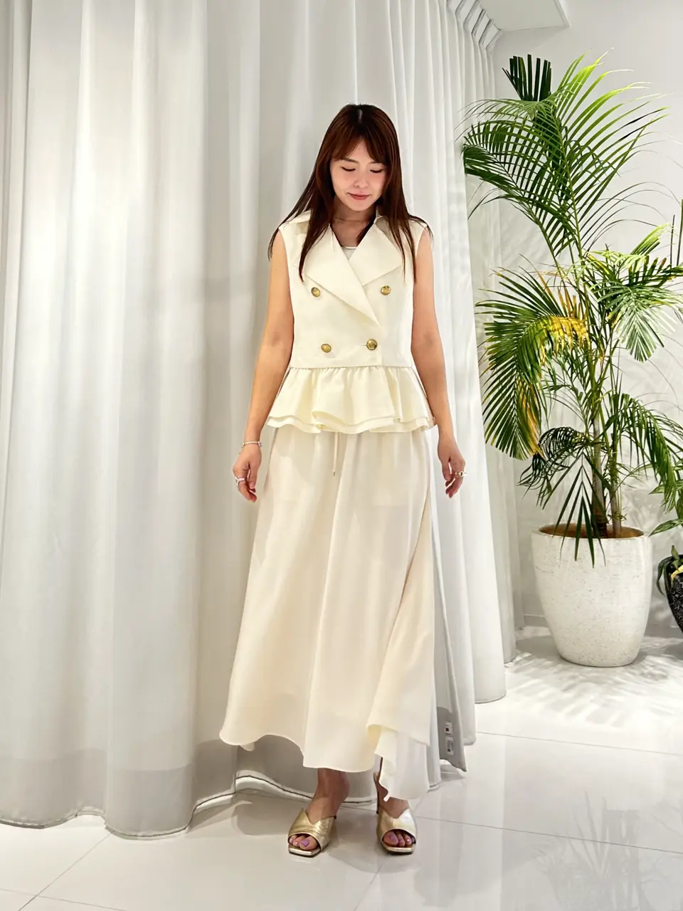 GRACE CONTINENTAL 古川温子 コーディネート画像