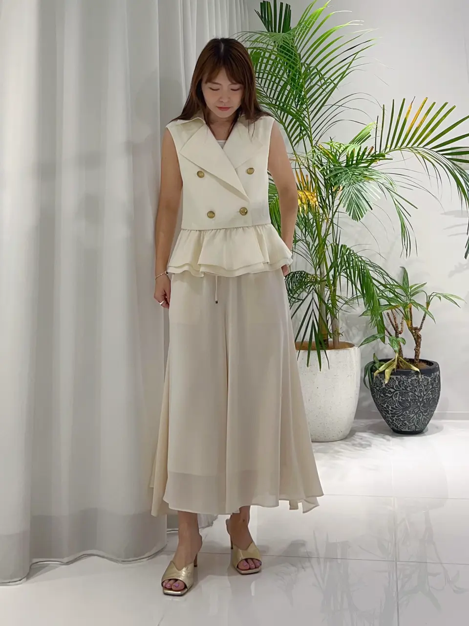 GRACE CONTINENTAL 古川温子 コーディネート画像