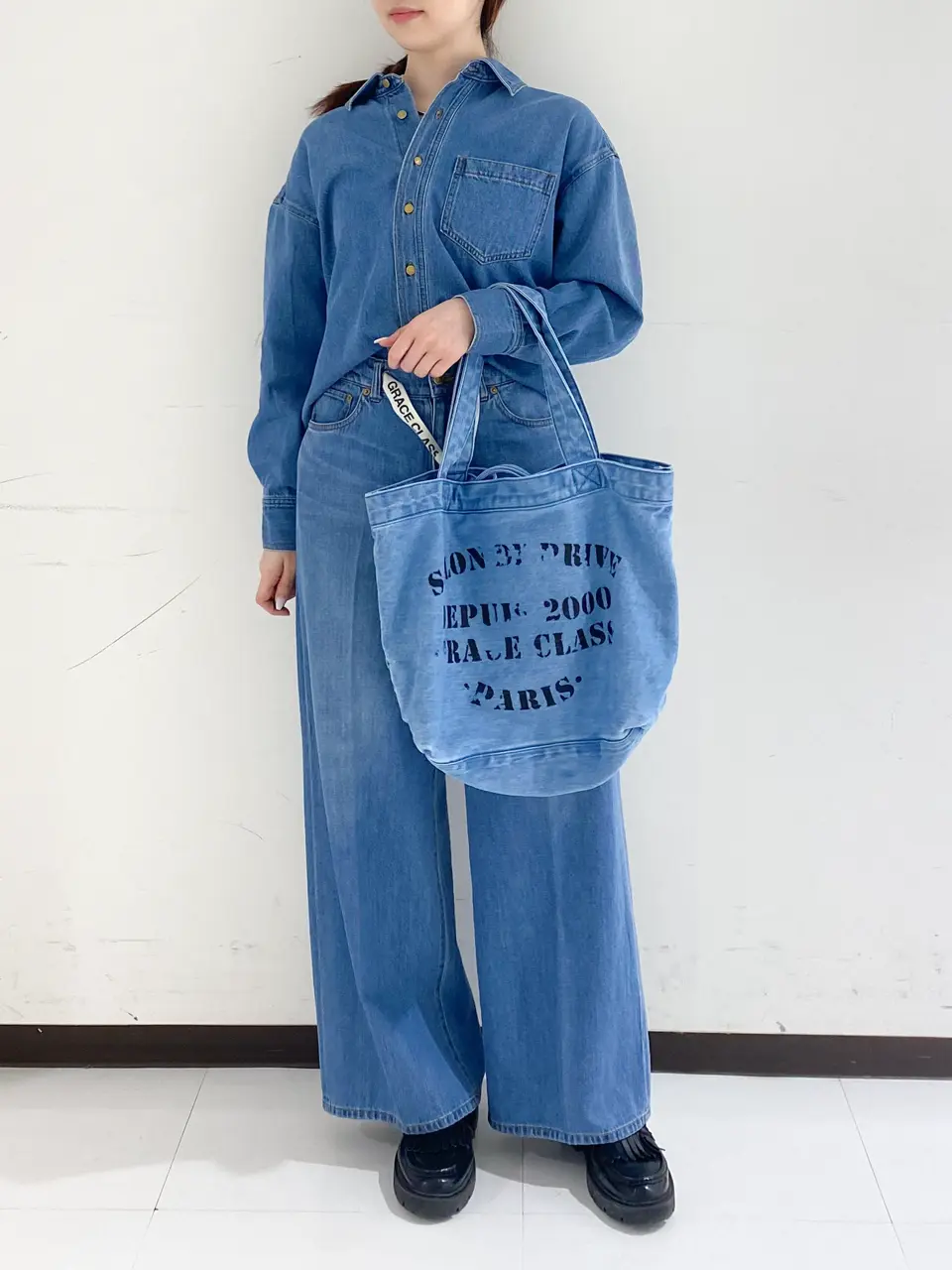 GRACE CONTINENTAL mikiho コーディネート画像