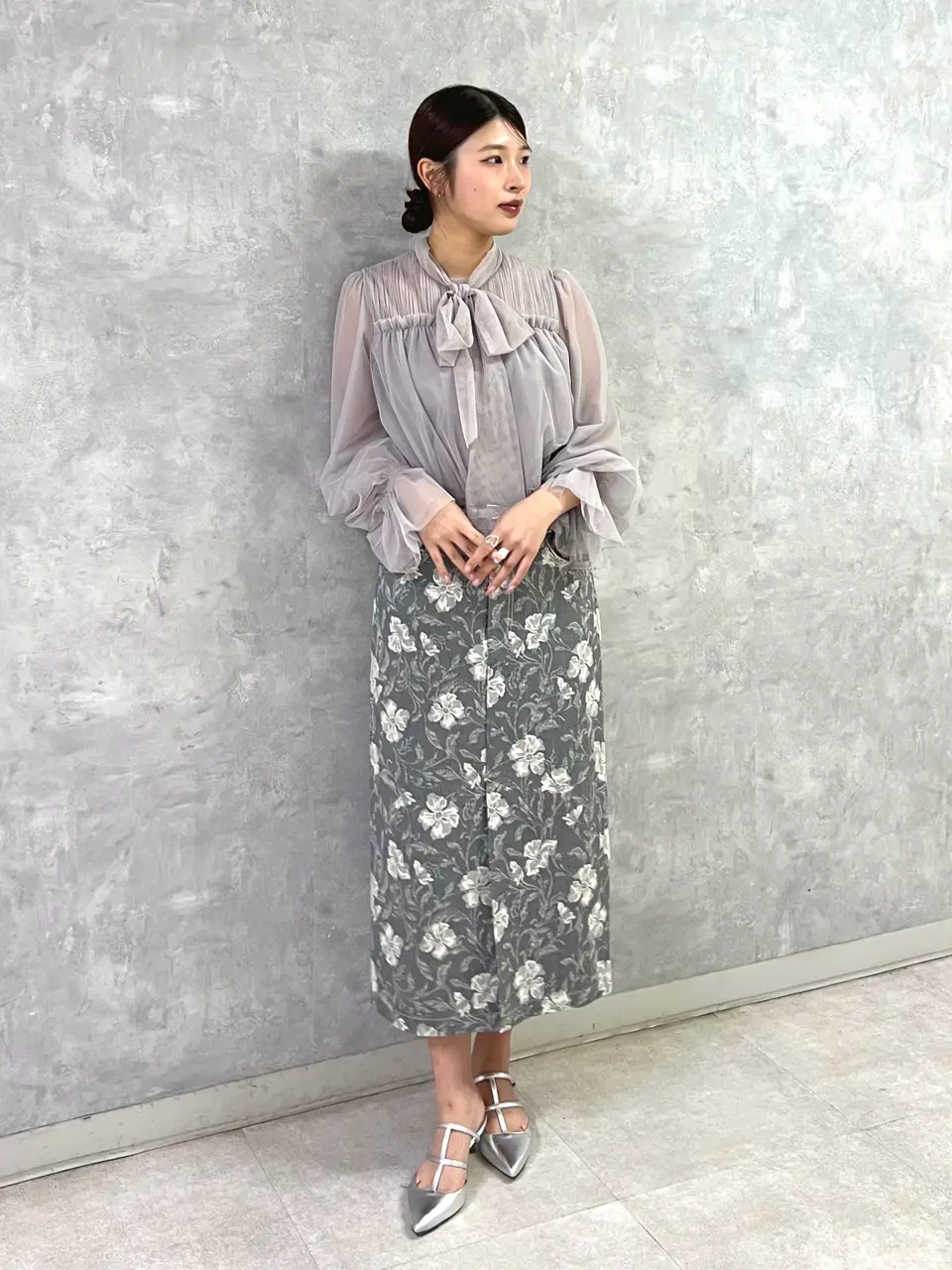 GRACE CONTINENTAL NORIA コーディネート画像