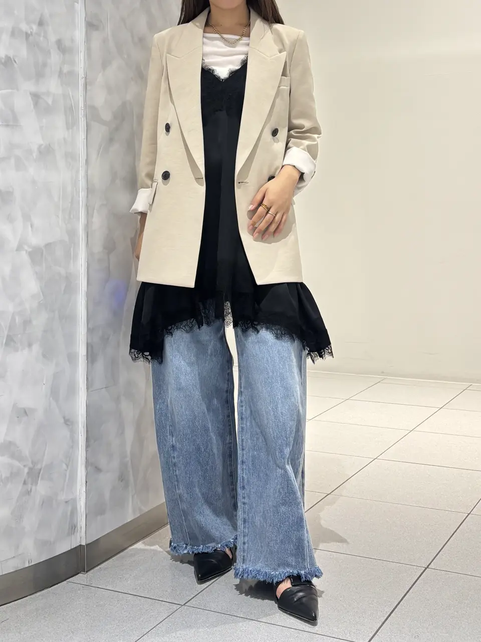 GRACE CONTINENTAL 岩永 春佳 コーディネート画像