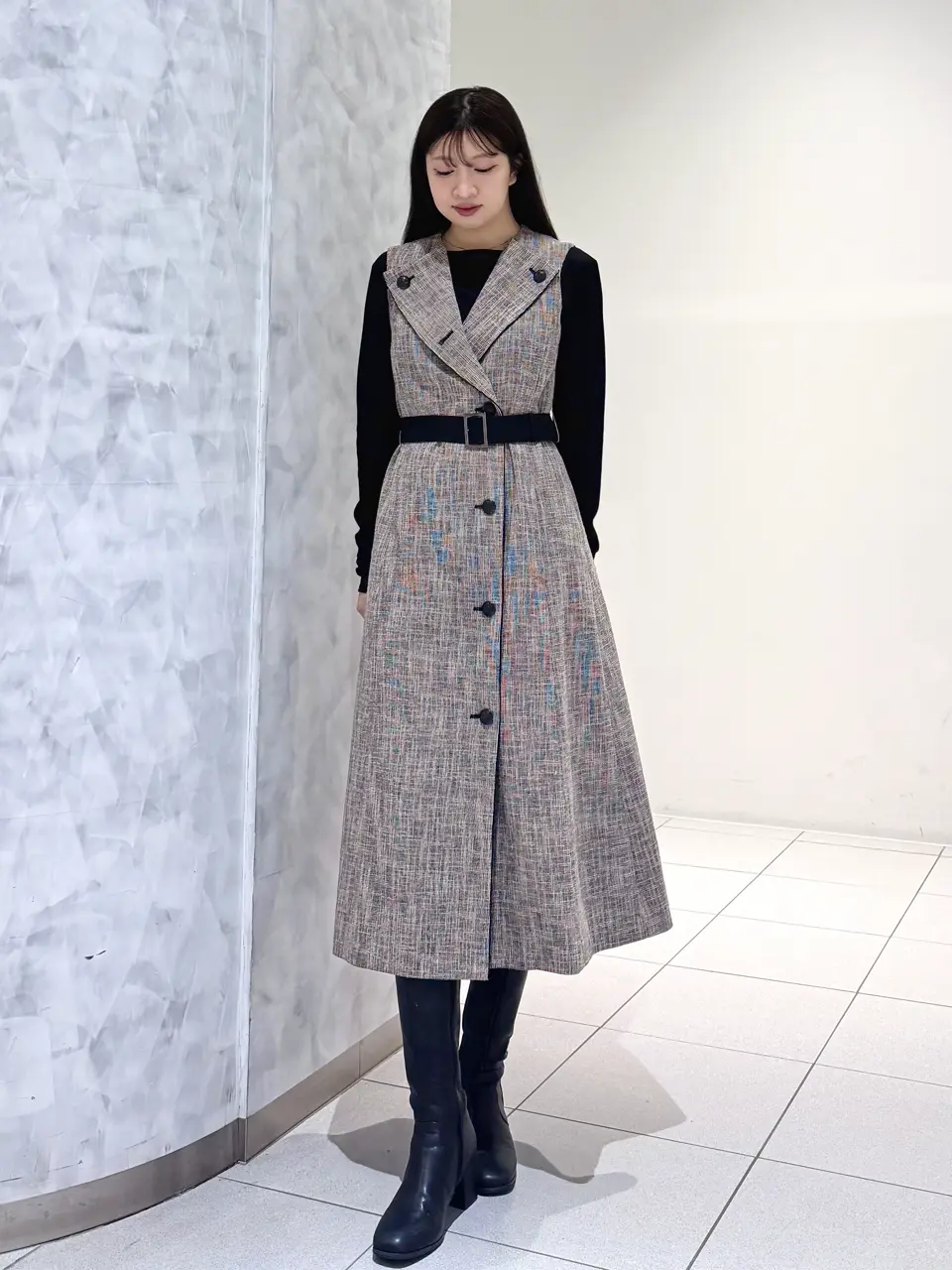 GRACE CONTINENTAL momo コーディネート画像