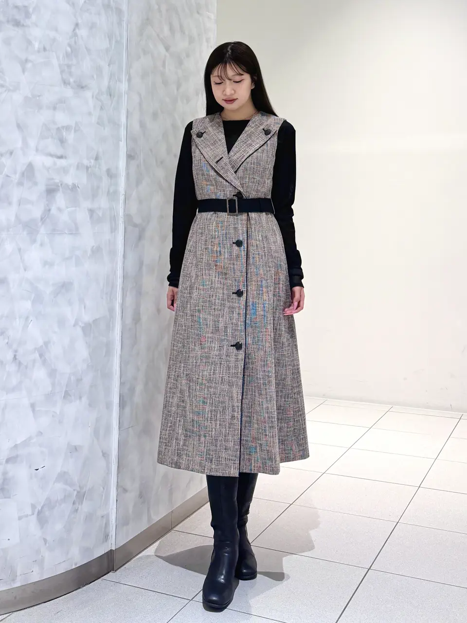 GRACE CONTINENTAL momo コーディネート画像