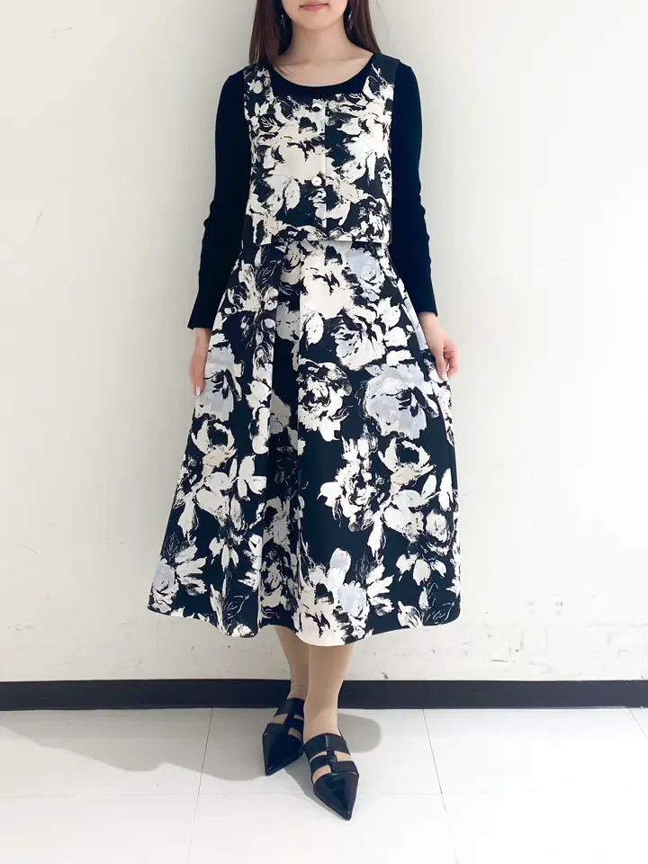 GRACE CONTINENTAL mikiho コーディネート画像