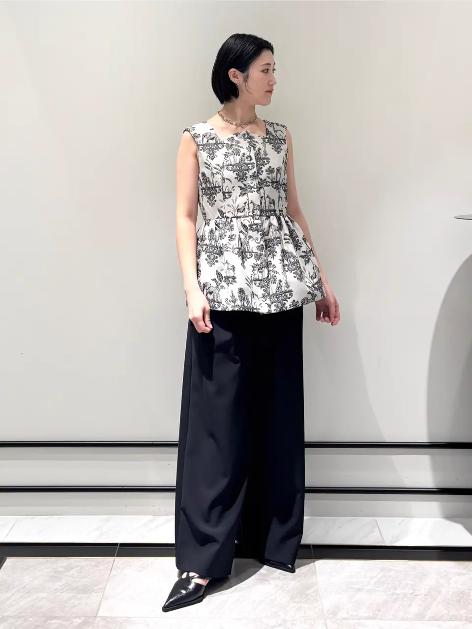 GRACE CONTINENTAL A.FUKUDA コーディネート画像