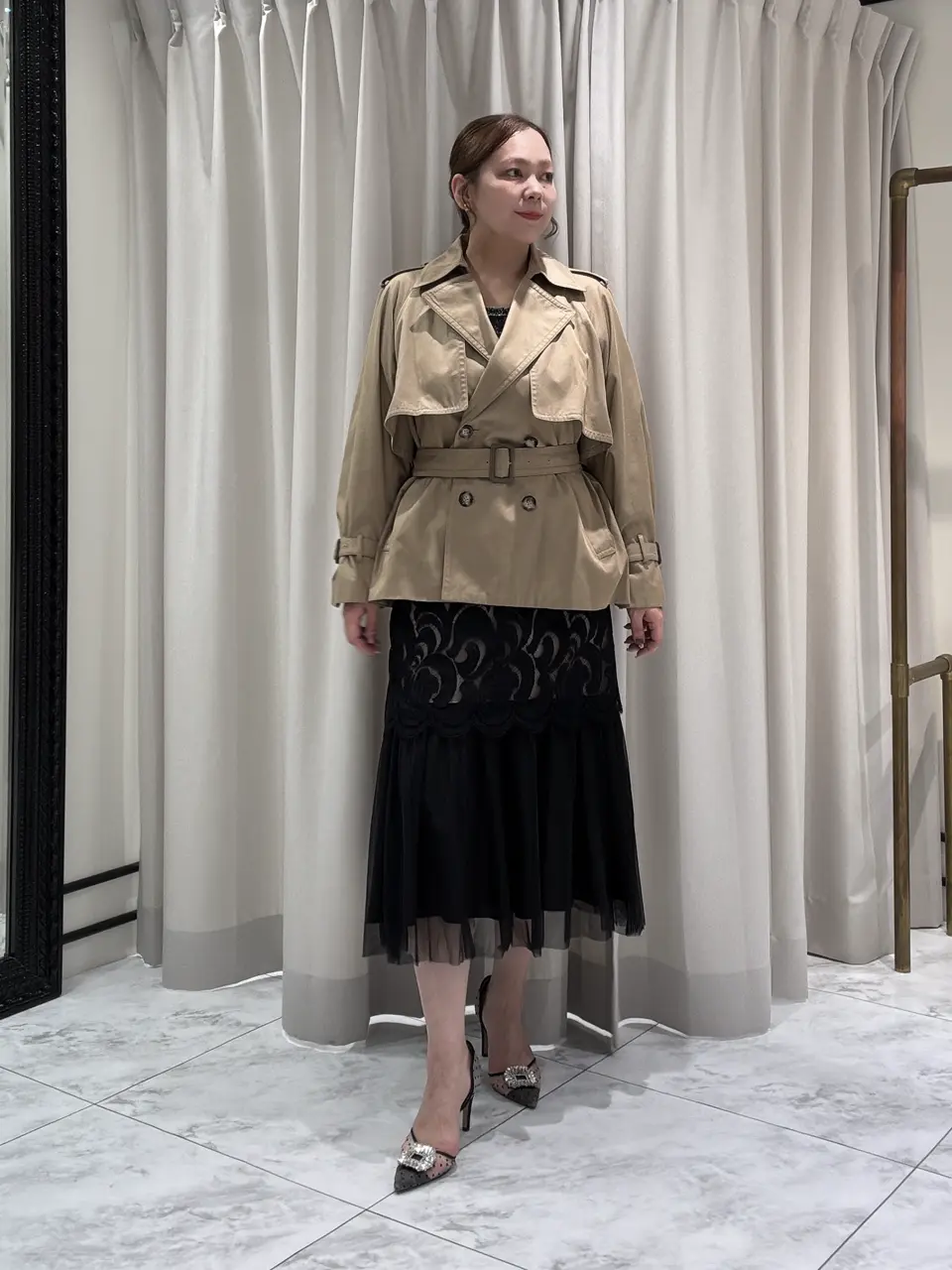 GRACE CONTINENTAL 泉　敦子 コーディネート画像