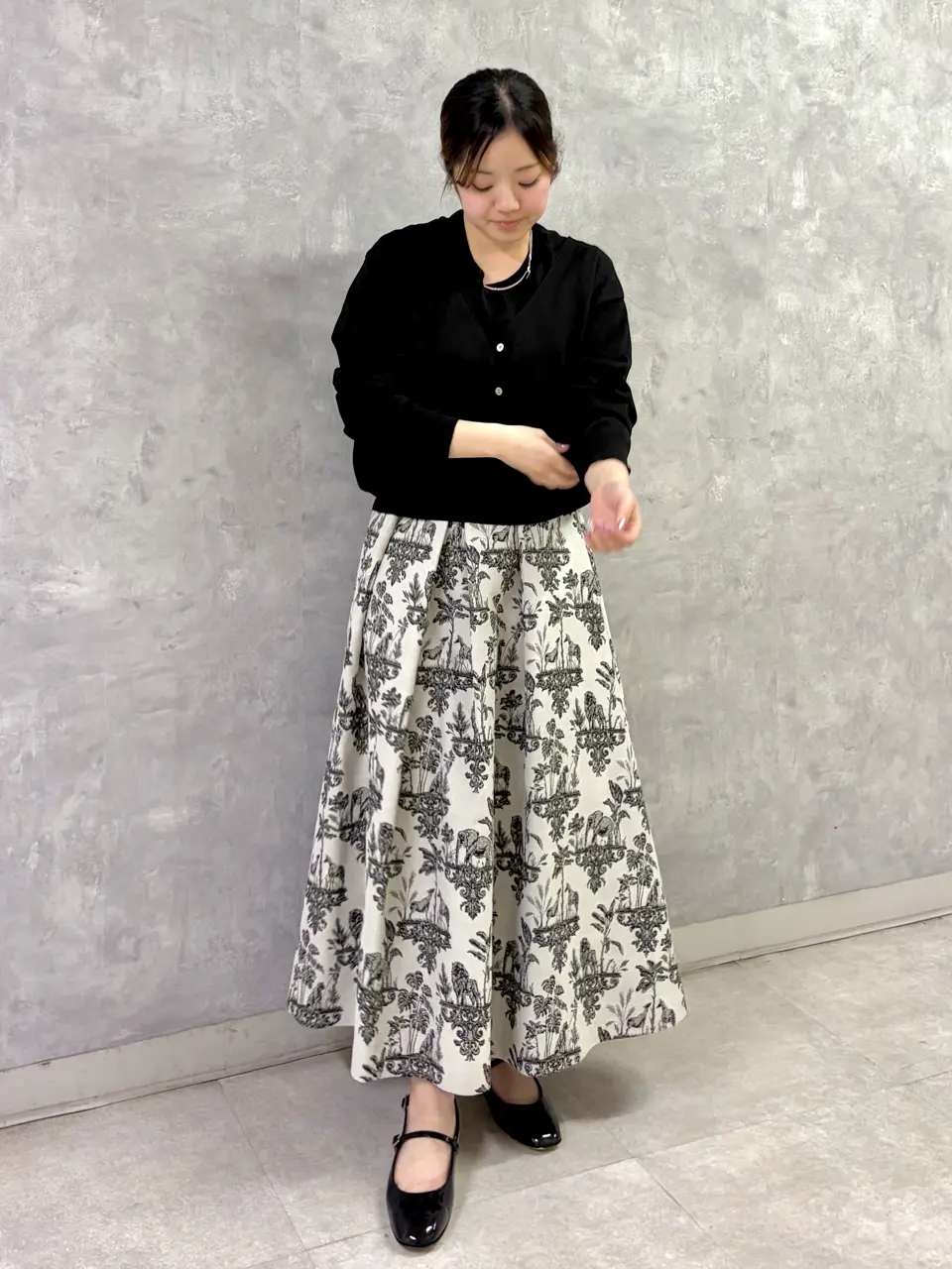 GRACE CONTINENTAL RINA コーディネート画像