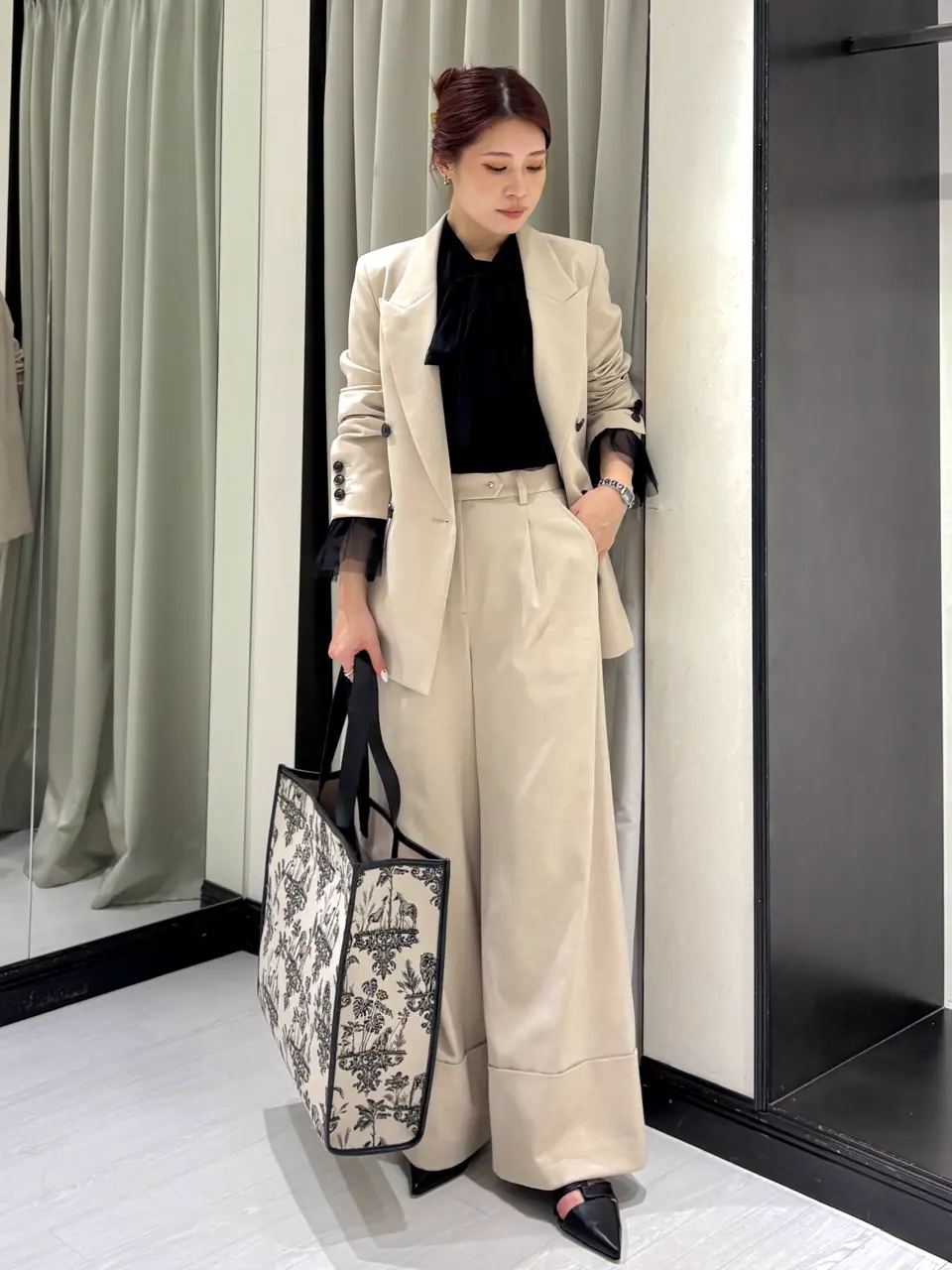 GRACE CONTINENTAL Yuuki NOZAWA コーディネート画像