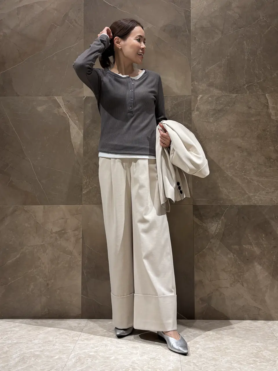 GRACE CONTINENTAL 穐山　香織 コーディネート画像