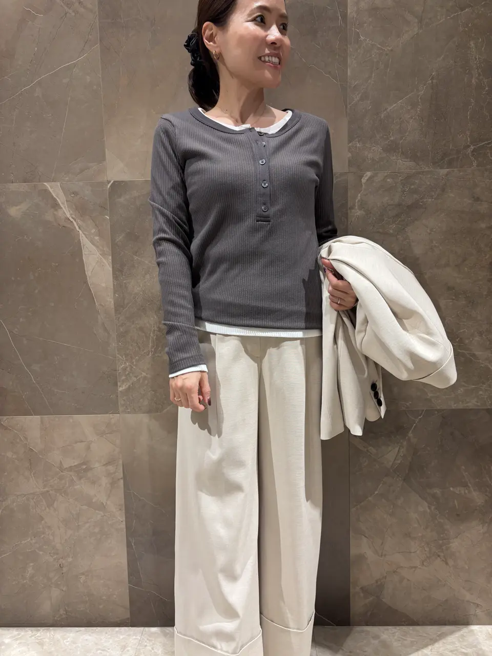 GRACE CONTINENTAL 穐山　香織 コーディネート画像