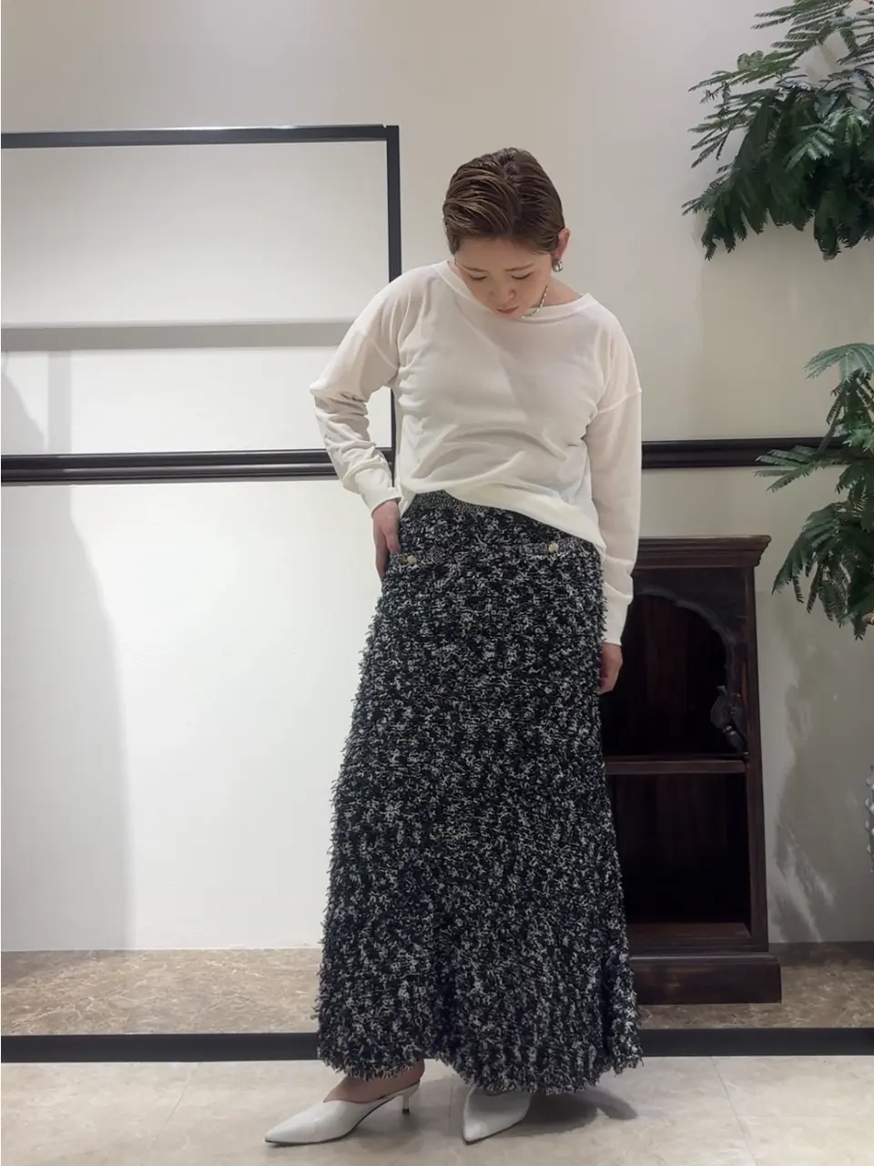 GRACE CONTINENTAL N.YURI コーディネート画像