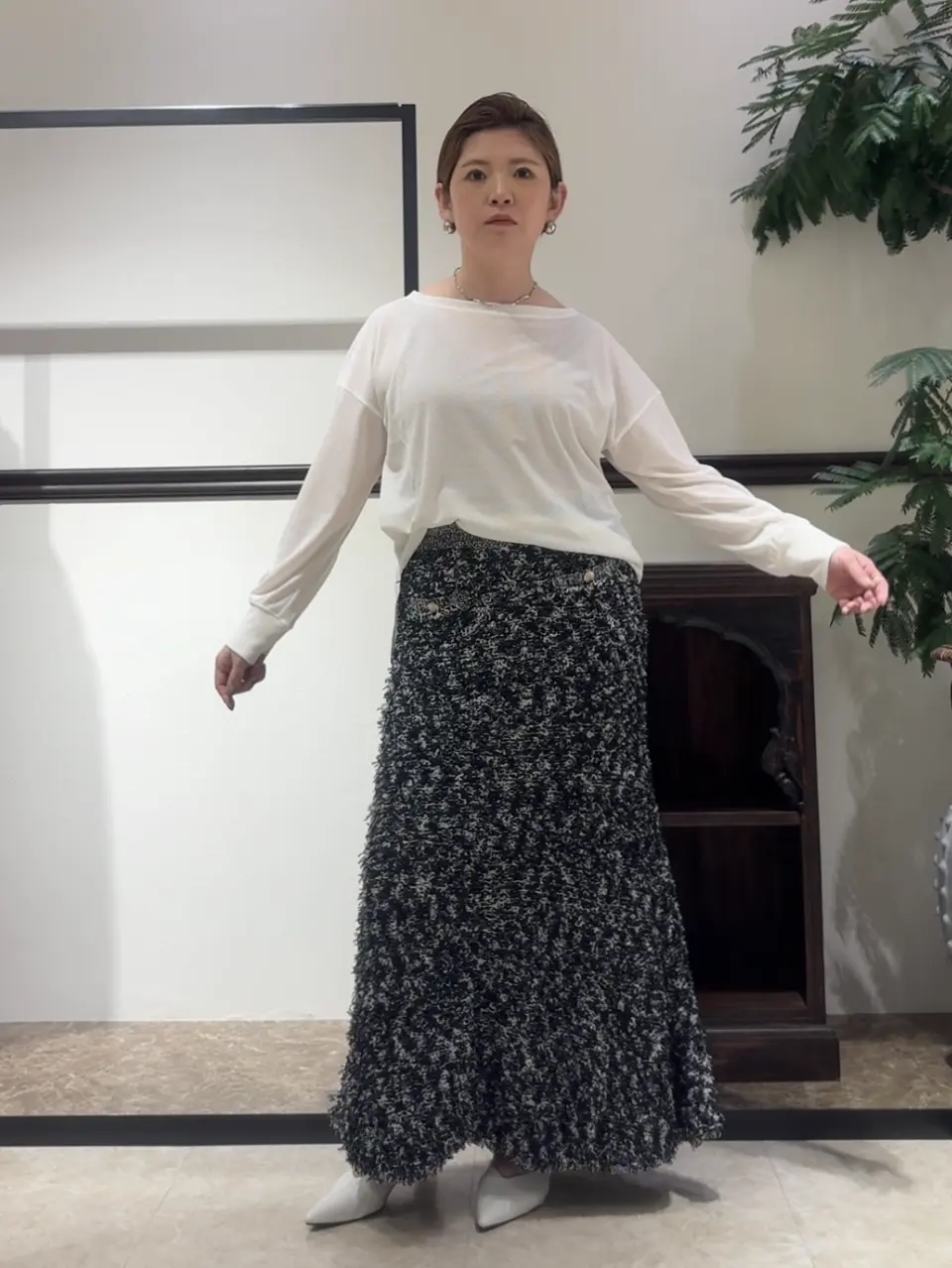 GRACE CONTINENTAL N.YURI コーディネート画像