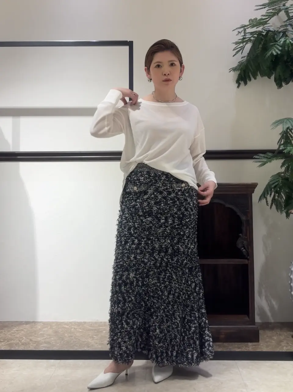 GRACE CONTINENTAL N.YURI コーディネート画像