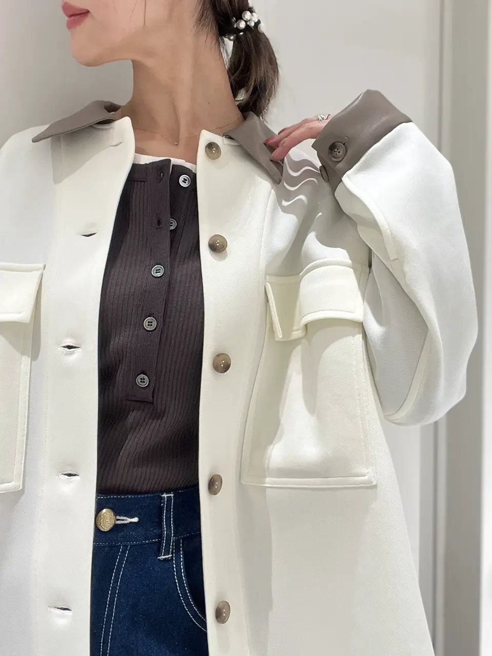 GRACE CONTINENTAL A.Kameyama コーディネート画像