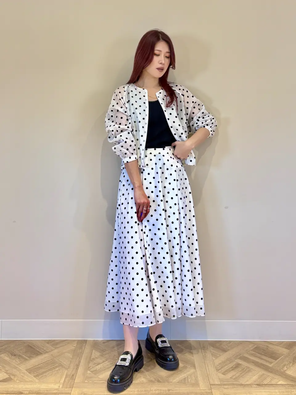 GRACE CONTINENTAL Yuuki NOZAWA コーディネート画像