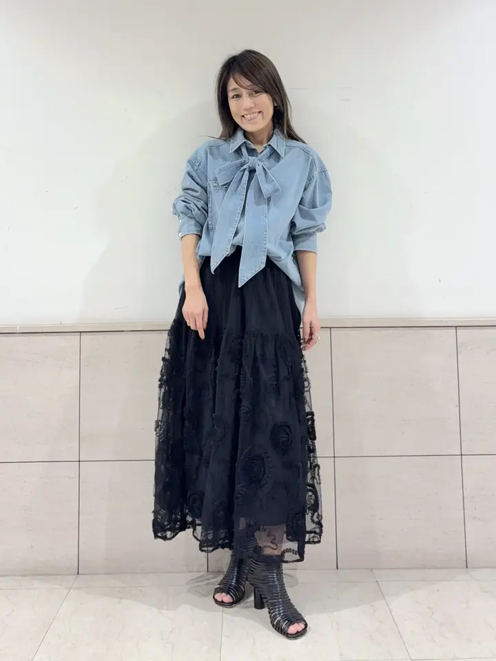 GRACE CONTINENTAL yukimi yonee コーディネート画像