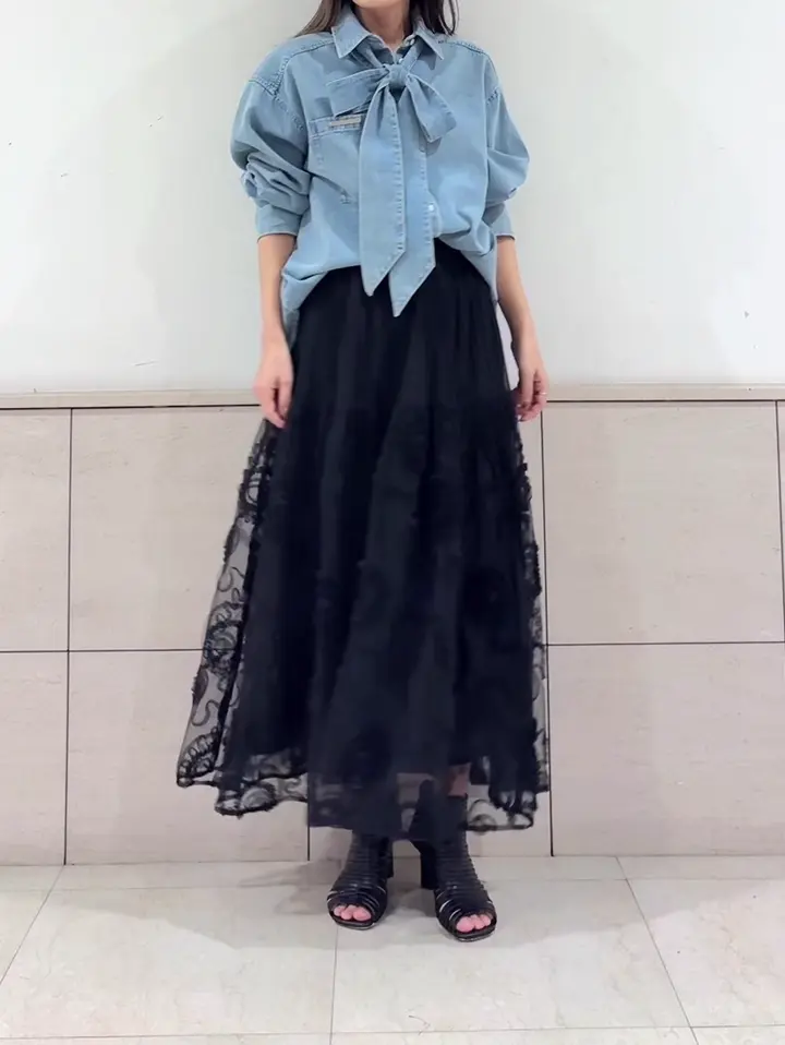 GRACE CONTINENTAL yukimi yonee コーディネート画像