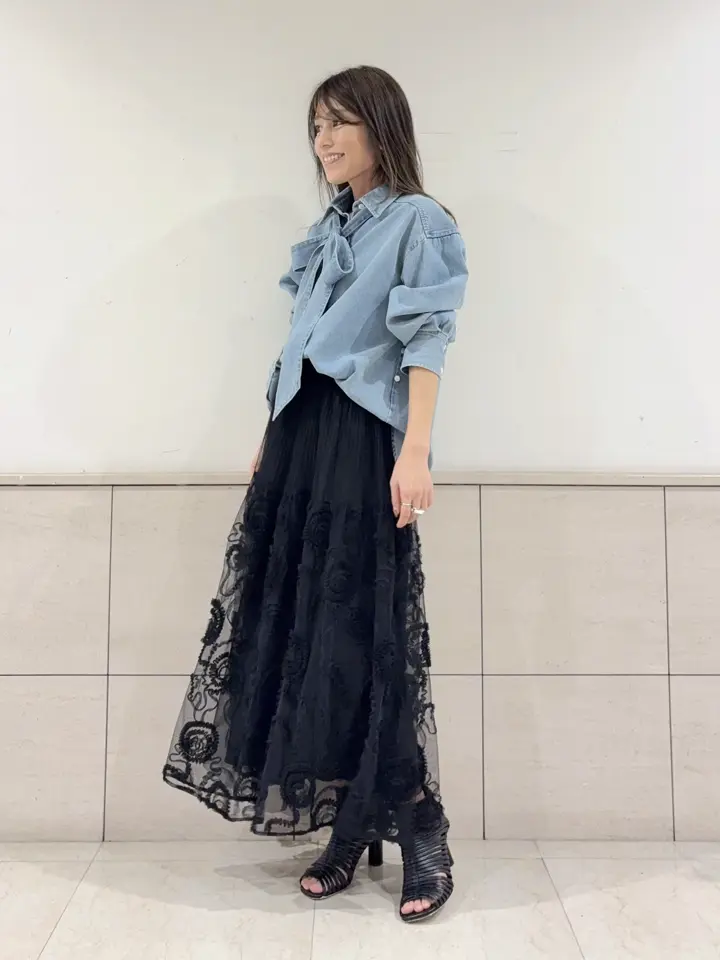 GRACE CONTINENTAL yukimi yonee コーディネート画像