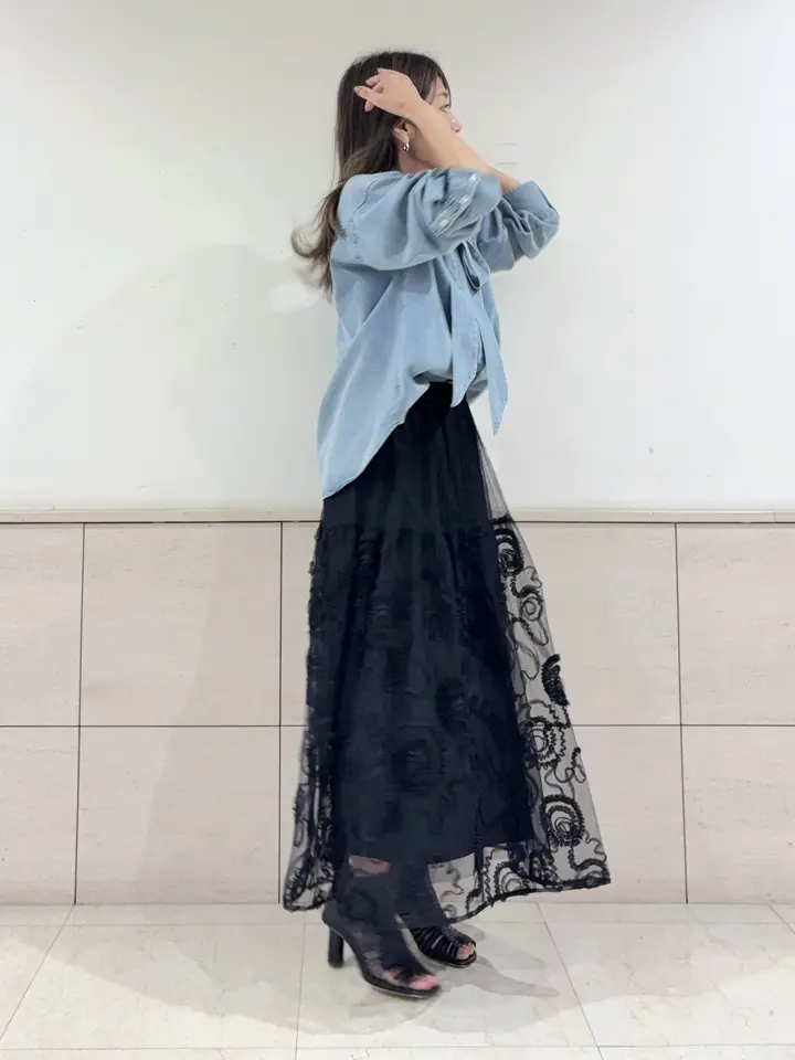 GRACE CONTINENTAL yukimi yonee コーディネート画像